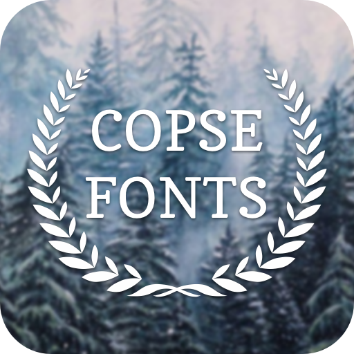 Copse Font for FlipFont , Cool 44.0 Icon