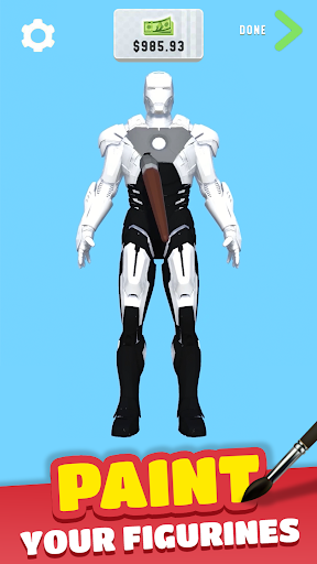 Figurine Art - Coloring Games - Simulation - games