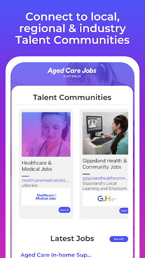 Aged Care Jobs Australia Screen 2