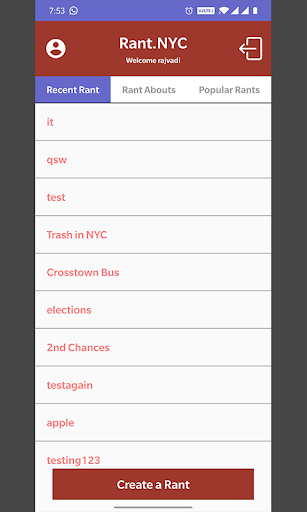 RANT NYC Screenshot 4 - AppWisp.com