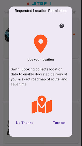 Sarthi Booking Screen 2