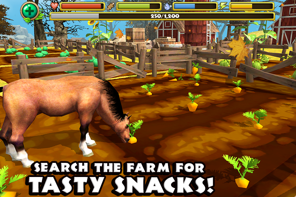 Android application Wild Horse Simulator screenshort
