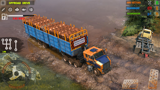 Offroad Mudrunner Games 3D Screen 3