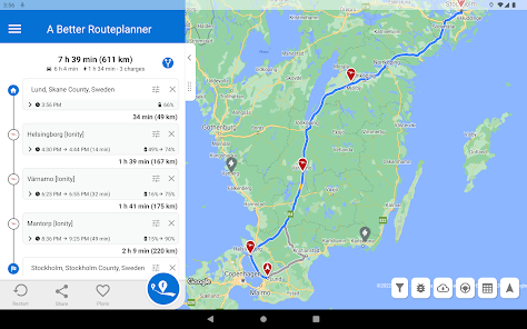 Ev trip planner sale app