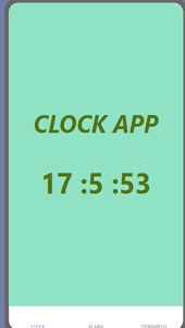 Clock App by Eli Benedict
