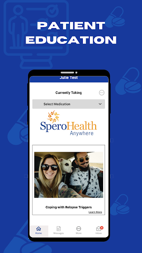Android application Spero Health screenshort