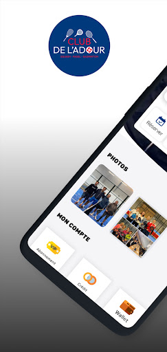 Android application Club Adour screenshort