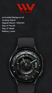 W-Design WOS130 - Watch Face