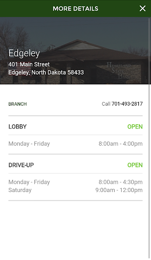 Heartland State Bank Screen 3