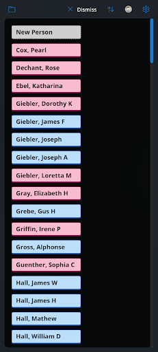 EZ Genealogy Screen 3