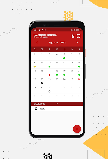 Complete Indonesian Calendar Screen 2