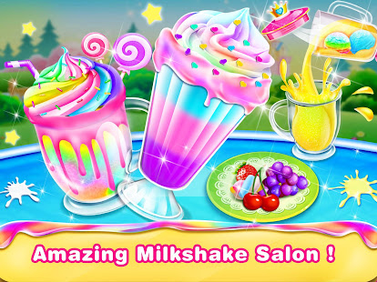 Ice Cream Milkshake Maker-Icy Dessert Sweet Games 1.7 APK screenshots 1