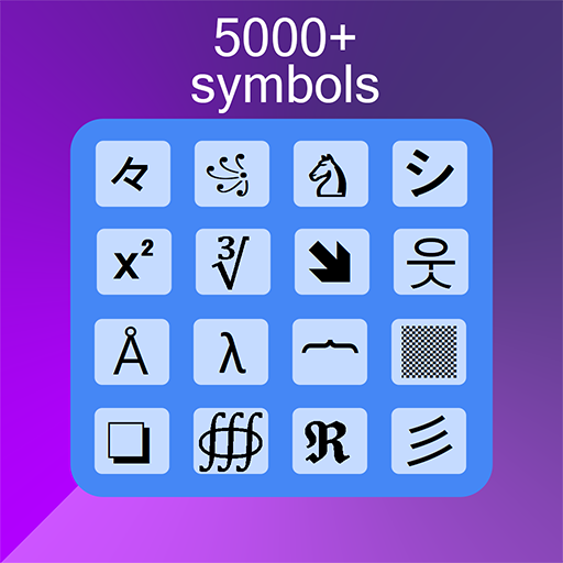 CharBoard - unicode symbol map Télécharger sur Windows