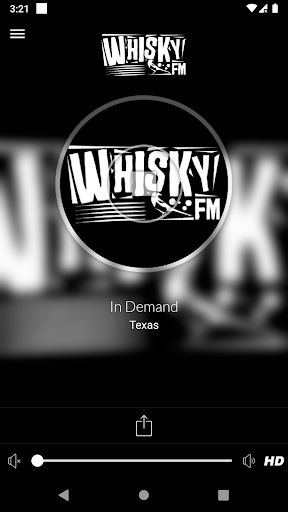 Android application Whisky FM screenshort