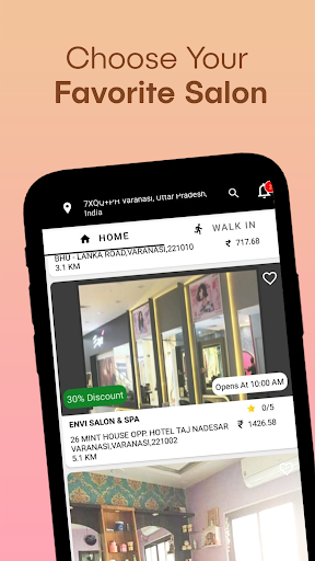 GroomEra - Book Nearby Salon Screen 2