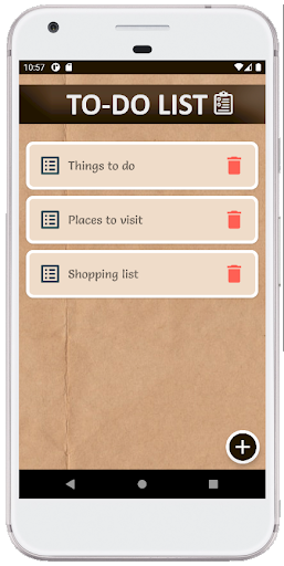 Simple To-Do & Check List Screen 2