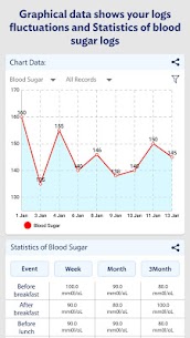 Blood Sugar Log – Diabetes Tracker (PRO) 1.13 Apk 3