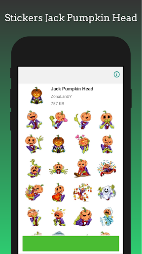 Stickers - Jack Pumpkin Head