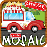 Animated Puzzles cars city icon