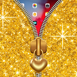 Cover Image of Download Gold Lock Screen  APK