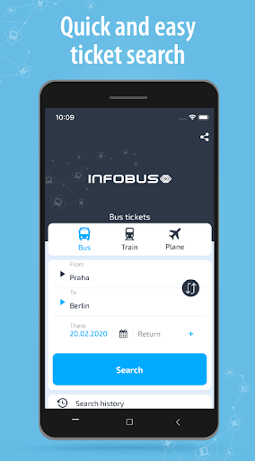 Download INFOBUS: Bus, train, flight  screenshots 1