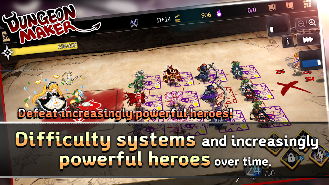 Dungeon Maker 1.11.24 APK + Mod (Unlimited money) untuk android