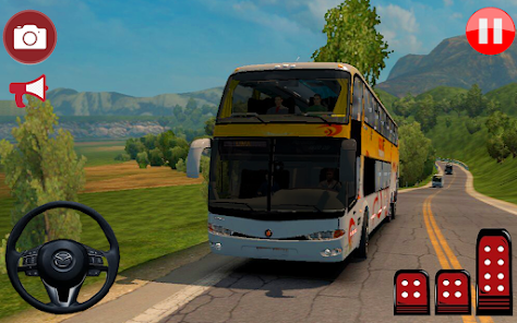 Bus Driving Games Simulator 3d screenshots 6