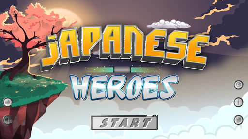 Android application Japanese Heroes: Language Game screenshort