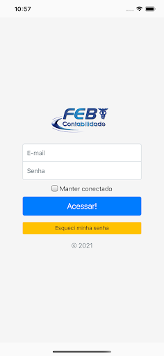 Android application FEB Contabilidade screenshort