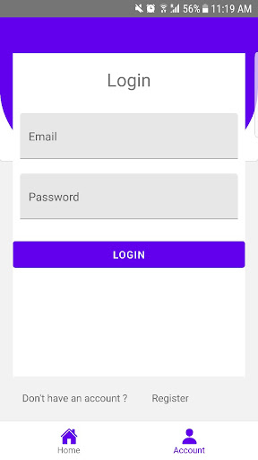 Android application Purchase Me screenshort