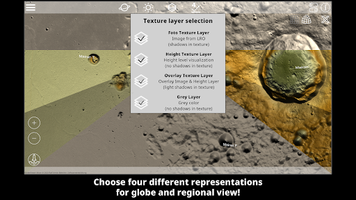 GlobeViewer Moon PRO Screen 2