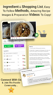 Italian Food Recipes Offline Screenshot