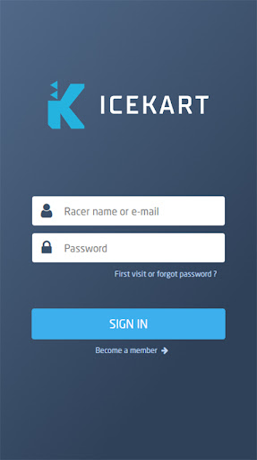 Android application IceKart Rucphen-Breda screenshort