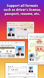 ID Photo (Passport, Driver's license, Resume, etc)