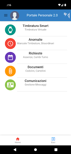 Portale Personale Screen 2
