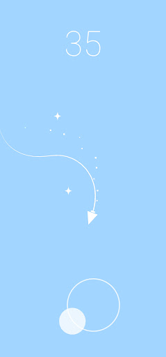Android application Flying Arrow - Relaxing Game screenshort
