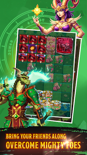 Screenshot of Friends & Dragons - Puzzle RPG