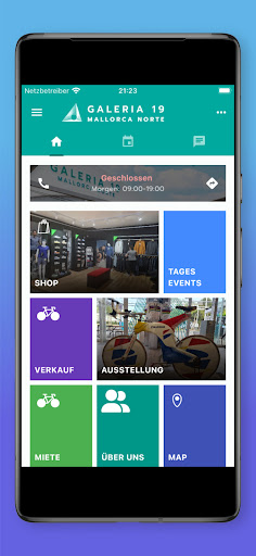 Android application Galeria 19 Mallorca Norte screenshort