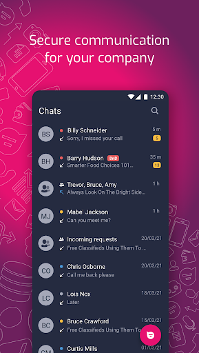 Android application Bold Connect screenshort