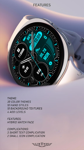 Hybrid Watch Face 025 screenshot 2