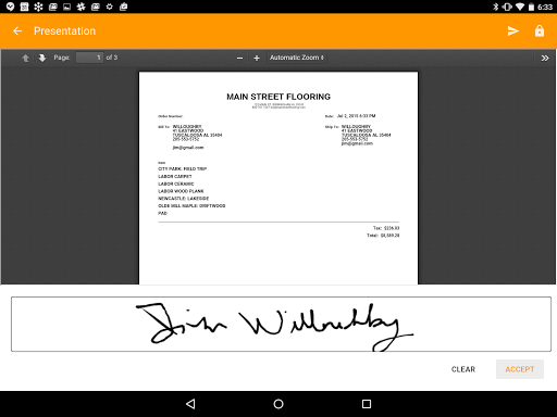 Screenshot of Measure Mobile
