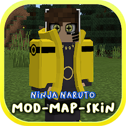Ikoonprent Mod Skin and Maps Naruto Mcpe