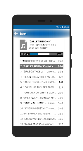 100 Hits Love Songs 1980 Screenshot 4 - AppWisp.com