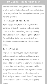 Screenshot 3 Rich Men Dating App Review android