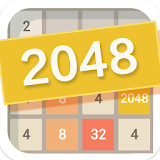 2048  puzzle numbers game icon