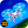 Quadcopter Drone Air Strike 3D icon