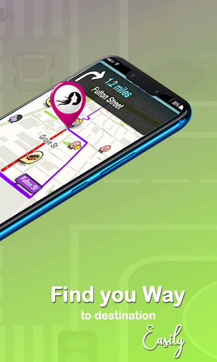 Driving Route Finder Voice Screen 2