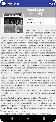 Adultos Missões Português 2022