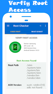 Root Checker: with Terminal Em