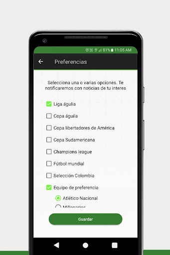 FutbolHoy Screen 2